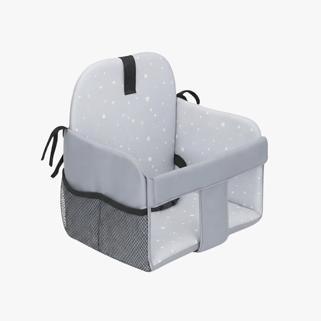 Siège caddie Nidou motif étoiles gris